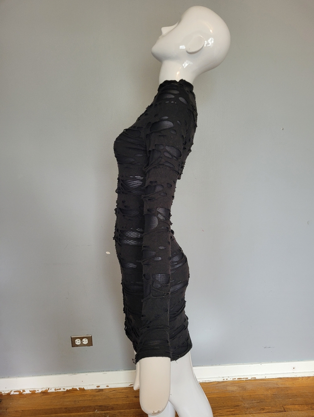 Killstar Shows Over Bodycon Dress, VGUC, Size S - Picture 5 of 7
